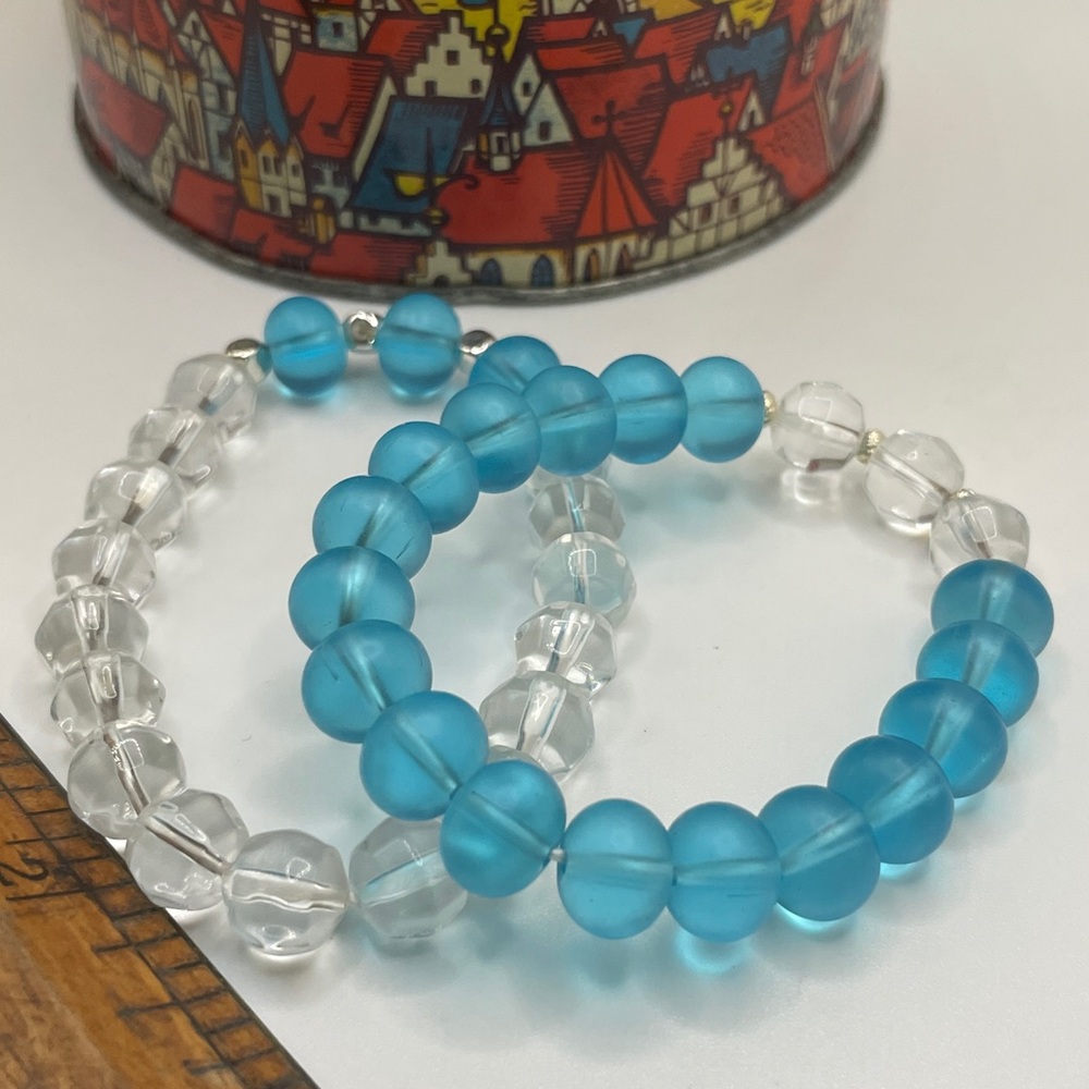 Glass Bead Bracelets - Handmade - Picture 3 of 4
